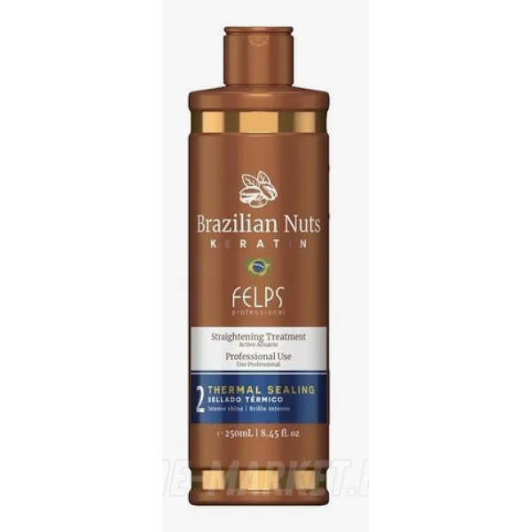 Лосьон-термозащита для волос BRAZILIAN NUTS KERATIN, 250мл