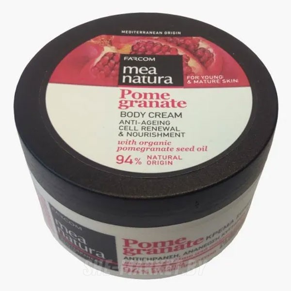 Омолаживающий крем для тела с маслом граната Natural Pomegranate, 250мл.
