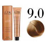 Безаммиачная крем-краска для волос ORO Therapy Color Keratin 9.0, блондин, 100мл
