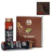 Масло для окрашивания волос Olio Colorante 7.41, 50мл