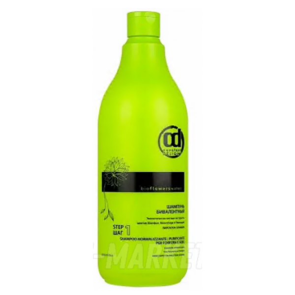 Шампунь бивалентный Bio Flowers Water Bivalent Shampoo, 1л