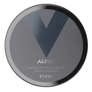 Воск для укладки волос ALPHA сильная фиксация, 100мл