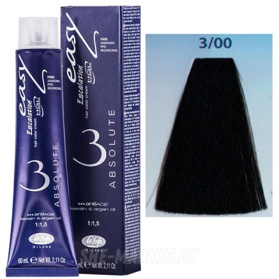 Крем-краска для волос Escalation Easy Absolute 3 ТОН 3/00  темно-каштановый глубокий 60мл