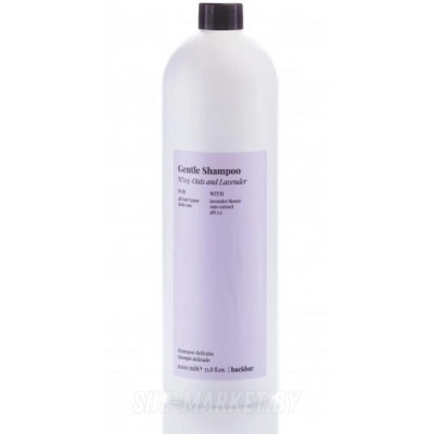 Шампунь для ежедневного применения pH 5.5 с экстрактом цветков лаванды и овса Back Bar Gentle Shampoo №03, 1л