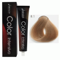 Крем-краска для волос Color Intensivo 8.1 светлый пепельный блондин, 100мл