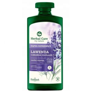 Релаксирующий гель для ванны и душа Лаванда и ванильное молочко Herbal Care, 500мл Релаксирующий гель для ванны и душа Лаванда и ванильное молочко Herbal Care, 500мл