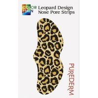 Очищающие поры полоски для носа COLOR!SKIN Leopard Design Nose Pore Strips, 2г