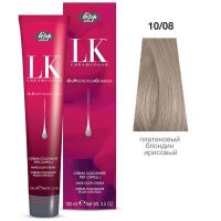 Краска для волос LK OPC Oil Protection Complex 10/08 платиновый блондин ирисовый, 100мл