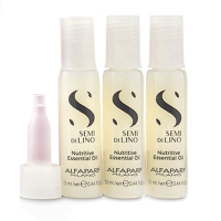 Питательное масло для сухих волос Semi Di Lino Moisture Dry Hair Nutritive Essential Oil ампула 13мл