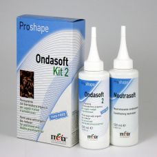 Долговременная завивка для окрашенных волос Ondasoft Kit 2 ProShape, 100+120мл