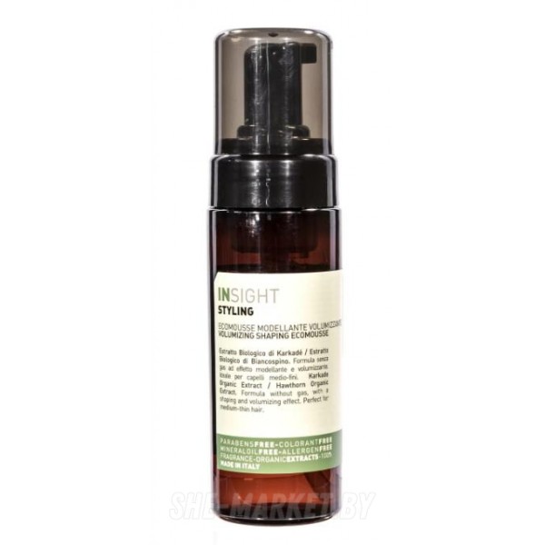 Экомусс для объема и моделирования  STYLING VOLUMIZING MODELING ECOMOUSSE 150 мл
