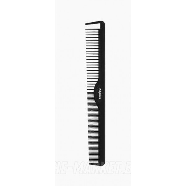 Расческа парикмахерская «Carbon fiber» 212*28 мм