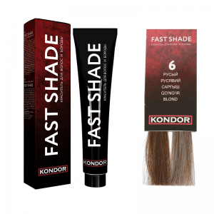 Краситель для волос и бороды Fast Shade Hair Color 6 - русый, 60мл Краситель для волос и бороды Fast Shade Hair Color 6 - русый, 60мл