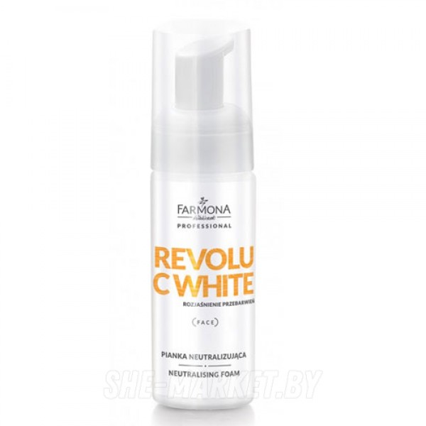 Пена-нейтрализатор для кожи лица REVOLU C WHITE