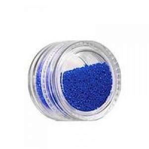 Бисер крупный в баночке №02 голубой, 5 г