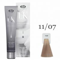 Краска для волос LK OPC Oil Protection Complex 11/07 очень светлый блондин натуральный бежевый экстрасветлый, 100мл