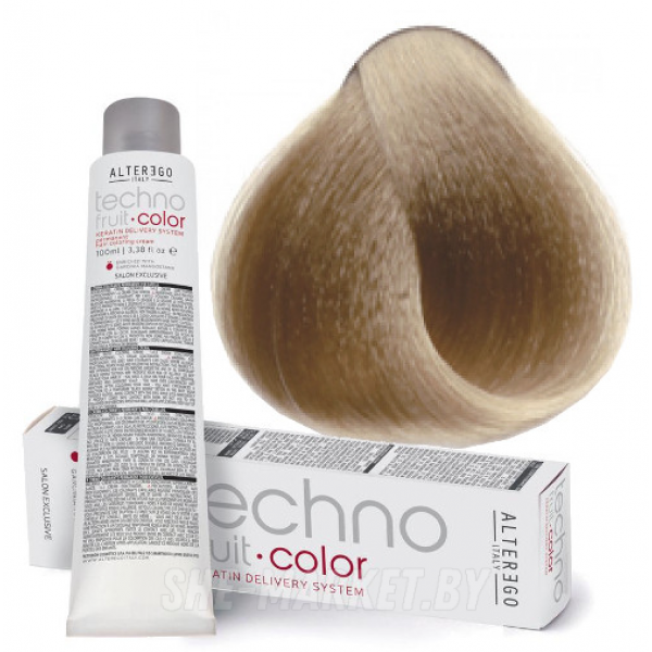 Краска для волос перманентная Techno Fruit Color 9/32  очень светлый блонд золотистый ирис, 100мл