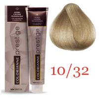 Крем краска для волос Colorianne Prestige ТОН - 10/32 Ультра светлый бежевый блонд, 100мл Крем краска для волос Colorianne Prestige ТОН - 10/32 Ультра светлый бежевый блонд, 100мл