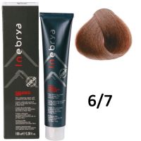 Крем краска для волос ТОН 6/7 блондин темный коричневый (шоколадный) , 100мл