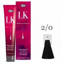 Краска для волос LK OPC Oil Protection Complex 2/0 брюнет, 100мл