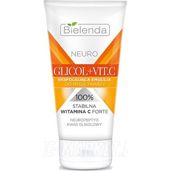 Отшелушивающая эмульсия для умывания Neuro Glicol + Vit.C, 150 мл