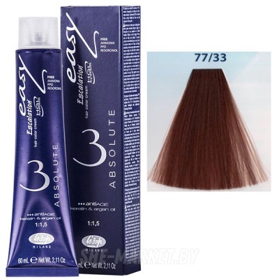 Крем-краска для волос Escalation Easy Absolute 3 ТОН 77/33  блондин глубокий золотистый 60мл