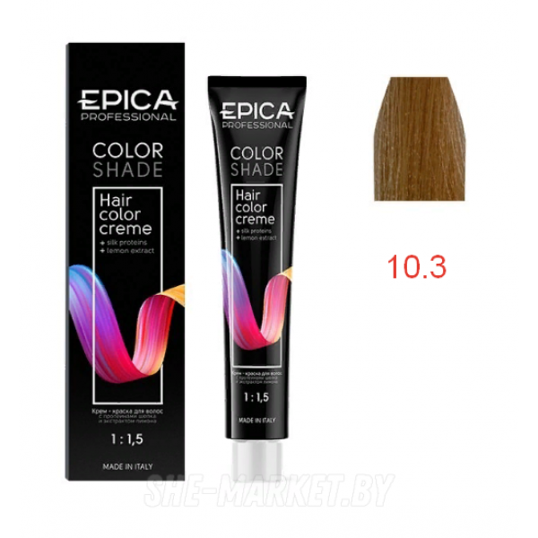Крем-краска COLORSHADE 10.3 светлый блондин золотистый, 100мл