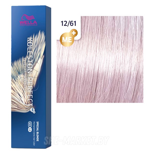 Стойкая крем-краска Koleston Perfect ME+ 12/61 Pink caramel Special Blonde 60мл