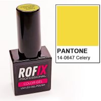 Гель-лак Rofix Color-Gel PANTONE 14-0647 Celery, 10гр Гель-лак Rofix Color-Gel PANTONE 14-0647 Celery, 10гр