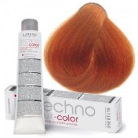 Краска для волос перманентная Techno Fruit Color 8/44 светло-русый насыщенный медный, 100мл Краска для волос перманентная Techno Fruit Color 8/44 светло-русый насыщенный медный, 100мл