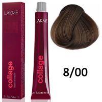 Краска для волос Collage creme hair color ТОН - 8/00, 60мл