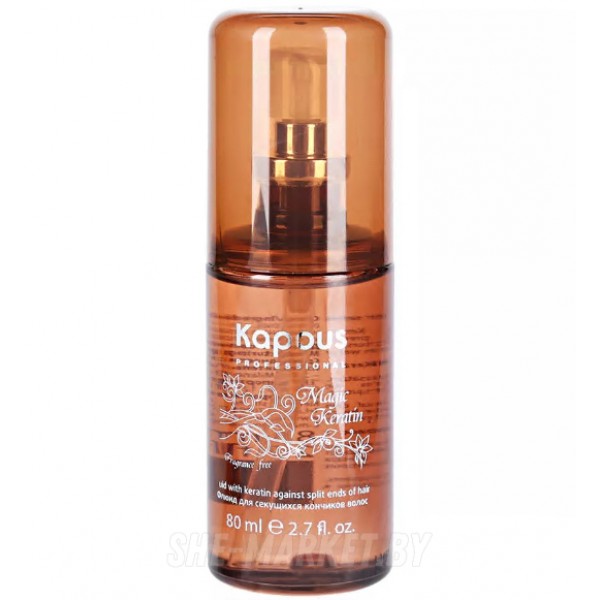 Флюид Kapous Magic Keratin для секущихся кончиков волос с кератином, 80мл.