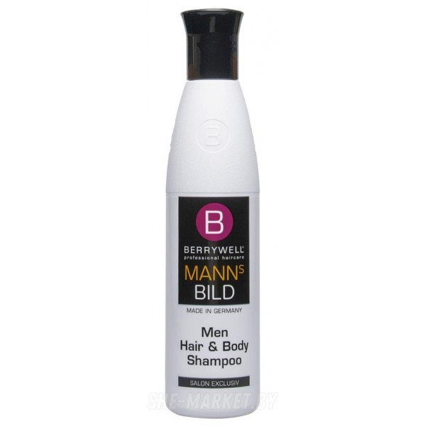 Шампунь для волос и тела мужской Men Hair & Body Shampoo MANNSBILD 1001мл