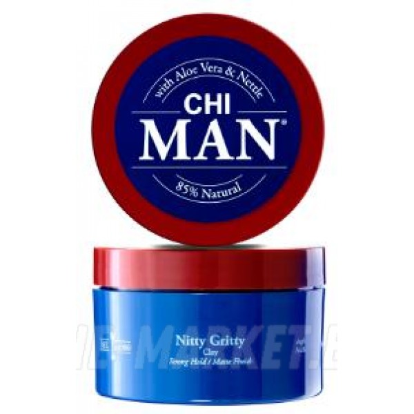 Матовая глина для укладки волос мужская MAN NITTY GRITTY, 85 гр