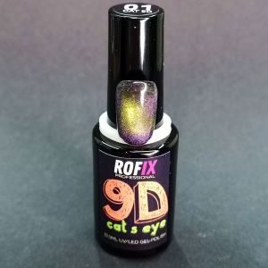 Гель-лак Rofix 9D Cats Eye Кошачий глаз №01, 10,50мл Гель-лак Rofix 9D Cats Eye Кошачий глаз №01, 10,50мл