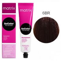Крем-краска для волос SoColor Pre-Bonded 6BR 90мл