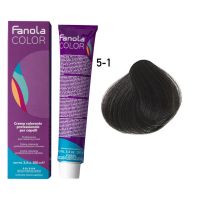 Крем-краска для волос Crema Colore 5.1 light chestnut ash, 100мл