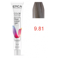 Гель-краска COLORDREAM 9.81 блондин жемчужно-пепельный, 100мл