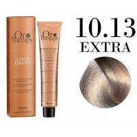Безаммиачная крем-краска для волос ORO Therapy Color Keratin 10.13 EXTRA, очеь светлый песочный 100мл
