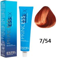 Крем-краска для волос PRINCESS ESSEX 7/54 средне-русый красно-медный/гранат 60мл
