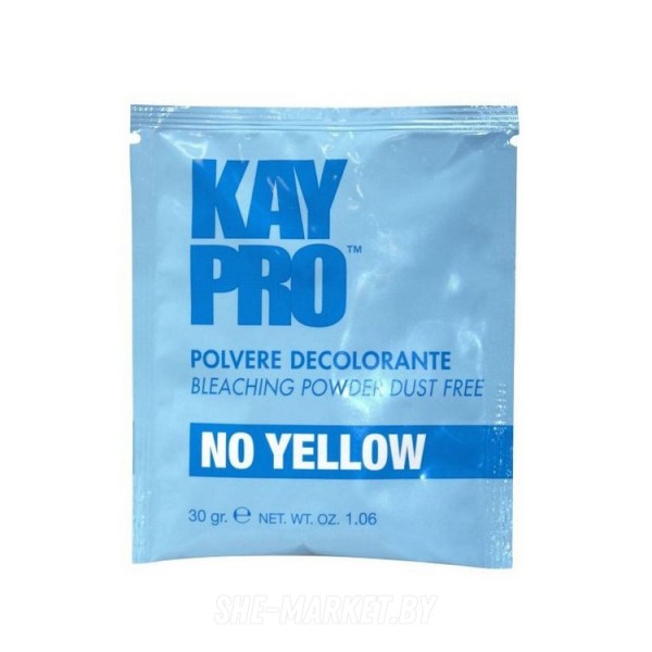 Пудра для осветления волос антижелтая iColori No Yellow, 30гр