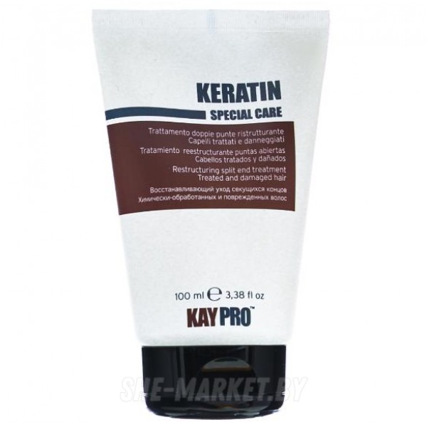 Восстанавливающий уход секущихся кончиков волос Keratin Special Care, 100мл