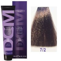 Крем-краска DCM Hair Color Cream HOP Complex 7/2 100мл