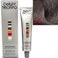 Стойкая крем-краска для волос   Trionfo 7-2 Средний русый пепельный 60мл