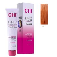 Безаммиачная крем-краска для волос Ionic Permanent Shine Hair Color 8C, 85гр