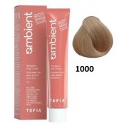 Перманентная крем-краска для волос AMBIENT тон 1000, 60мл