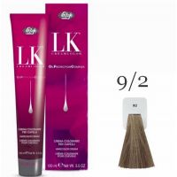 Краска для волос LK OPC Oil Protection Complex 9/2 очень светлый блондин пепельный, 100мл