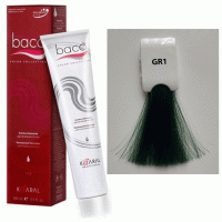 Стойкая крем-краска Baco Silk hydrolized hair color cream GR1 100мл