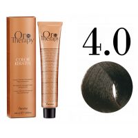 Безаммиачная крем-краска для волос ORO Therapy Color Keratin 4.0, каштановый, 100мл