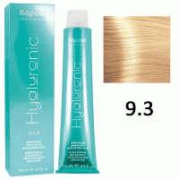 Крем-краска для волос Hyaluronic acid 9.3 Очень светлый блондин золотистый, 100 мл Крем-краска для волос Hyaluronic acid 9.3 Очень светлый блондин золотистый, 100 мл